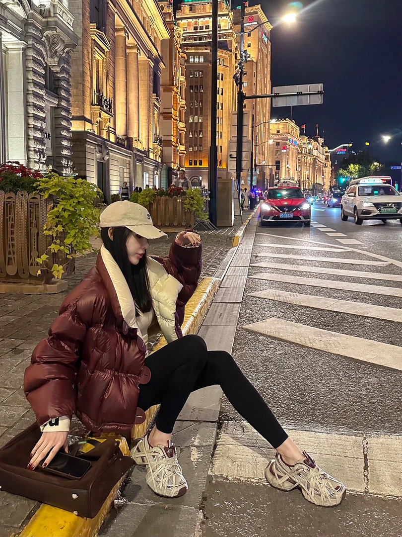 欧货时尚超好看炸街羽绒服女冬季2024年新款时尚洋气保暖外套7313