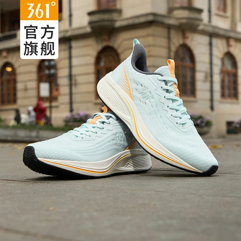 361°飞逸2.0男鞋运动鞋2025夏季男士轻便减震慢跑鞋网面透气跑鞋