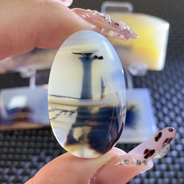 玛瑙/玉髓未镶嵌颈饰