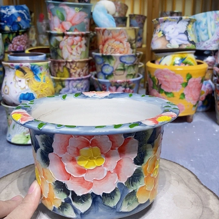 景德镇艺术手绘作品