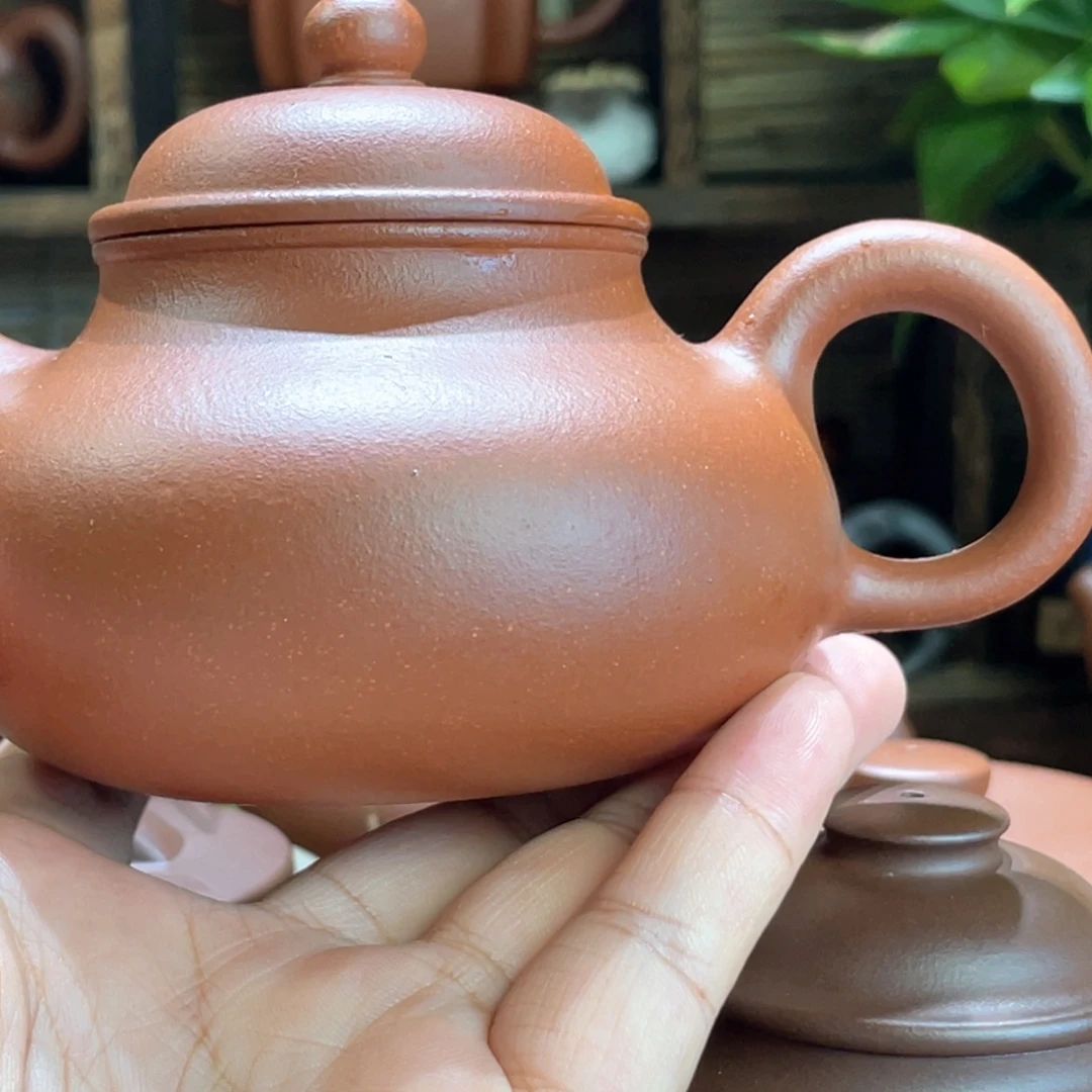 紫砂茶壶容天降坡泥