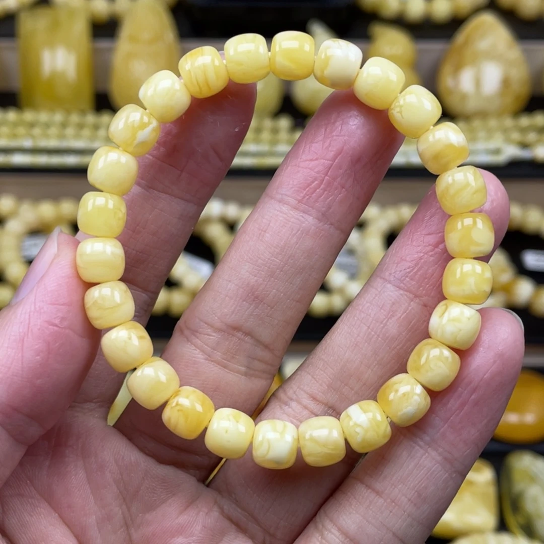 琥珀裸石未镶嵌琥珀蜜蜡