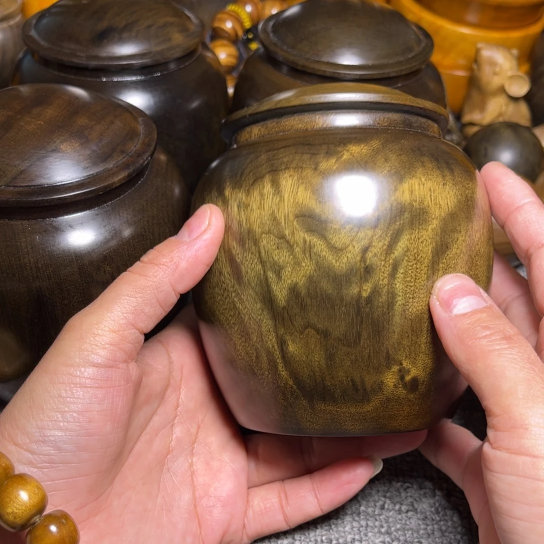 金丝楠用****3阴沉木茶叶罐