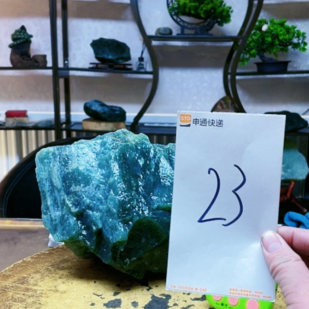 【闪购商品】蛇纹石玉珠宝奇石未镶嵌曾*明