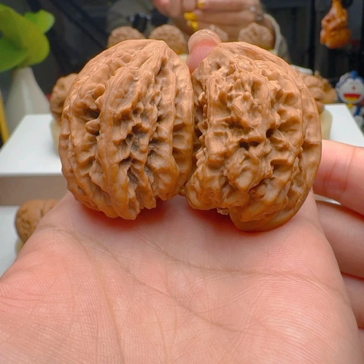 把件核桃野牛半壁江山