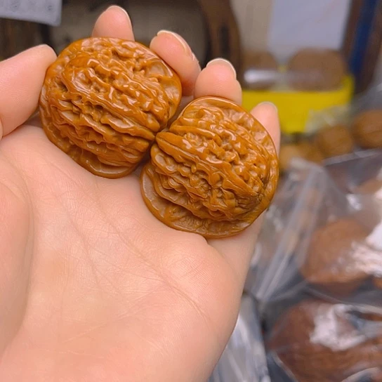 文玩核桃吊坠四座楼