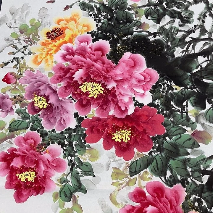 国画手绘国画作品