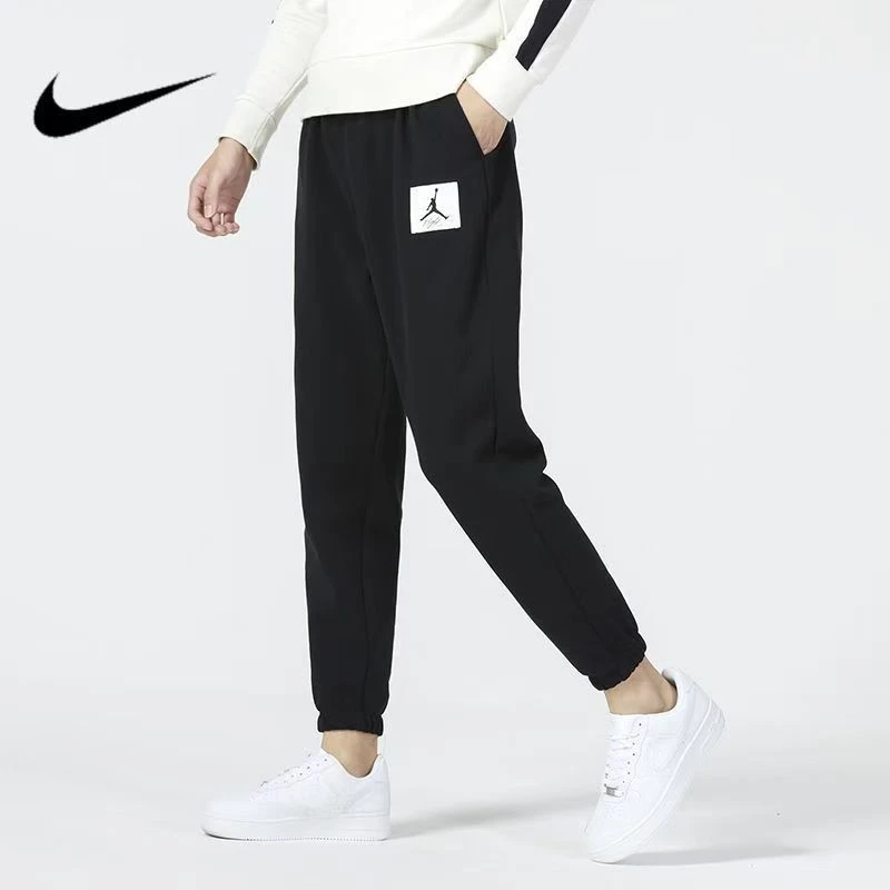 NIKE/耐克新款男子秋冬运动男款中腰休闲针织长裤DQ7469-010/091