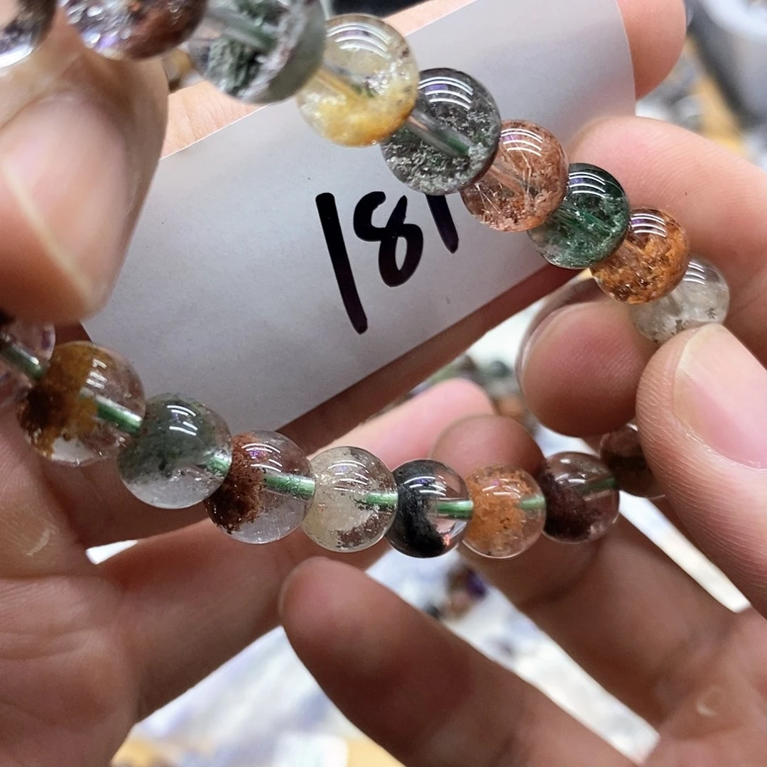 水晶手串未镶嵌天然