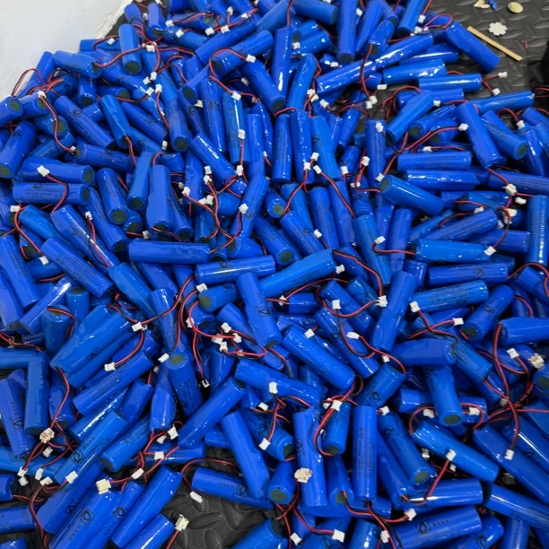 大容量带线带保护板18650电池6个