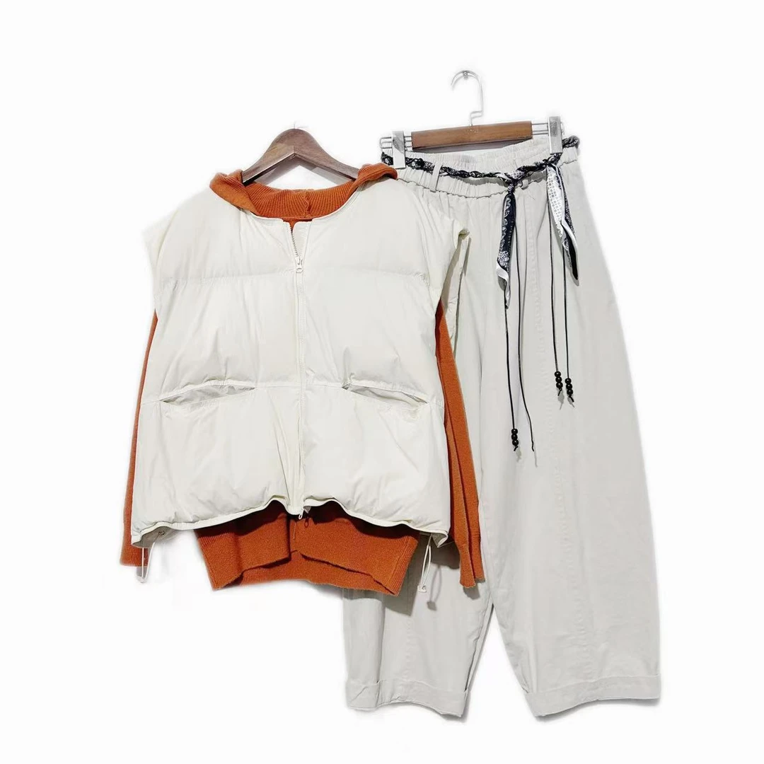 【套装】冬季高档加厚保暖新款套装百搭气质女装9681[SY]J