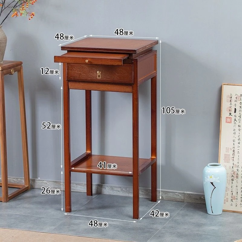 新中式条案玄关桌轻奢财神爷供桌加高长条案几现代简约靠墙玄关柜