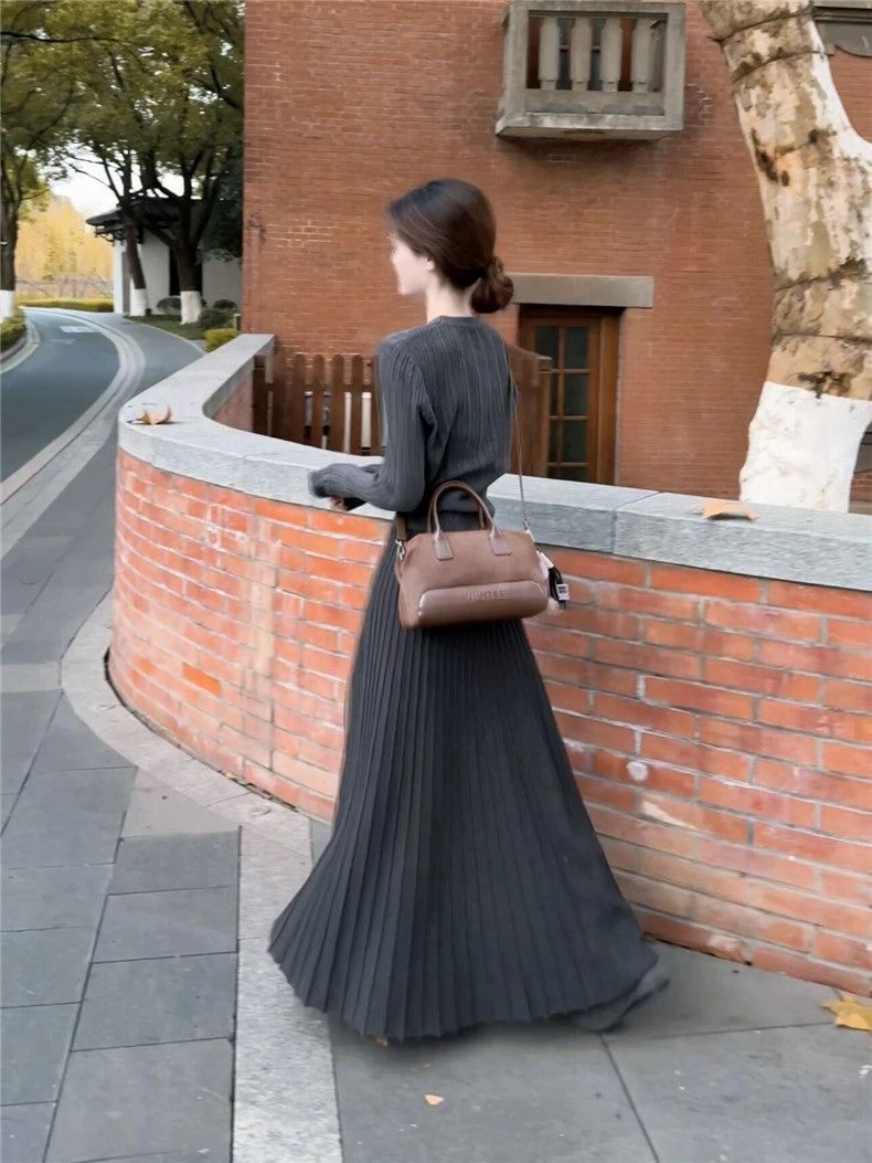 (801-999)修身百搭外穿韩版秋冬显瘦女装-沙月