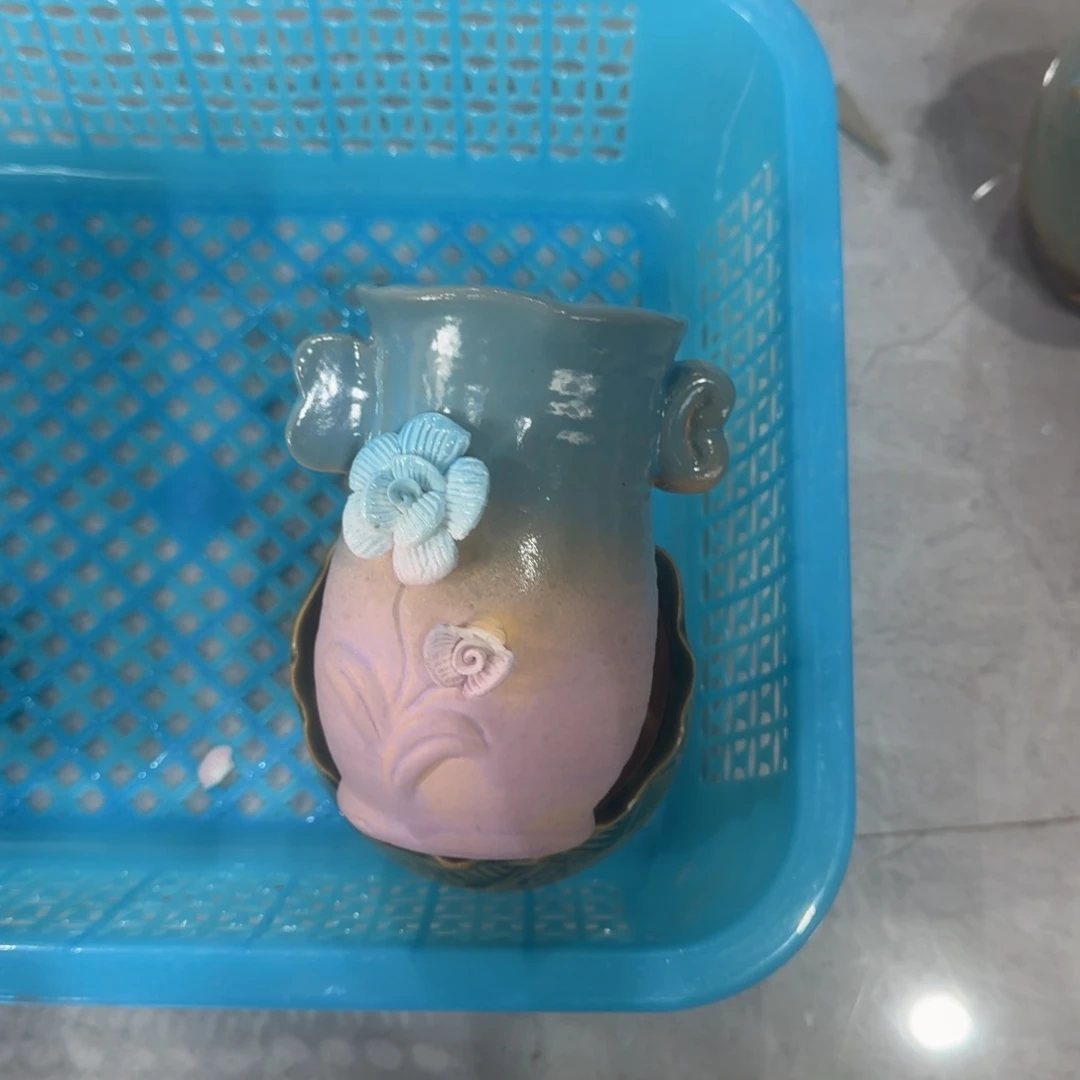 紫砂花盆醋呀醋醋
