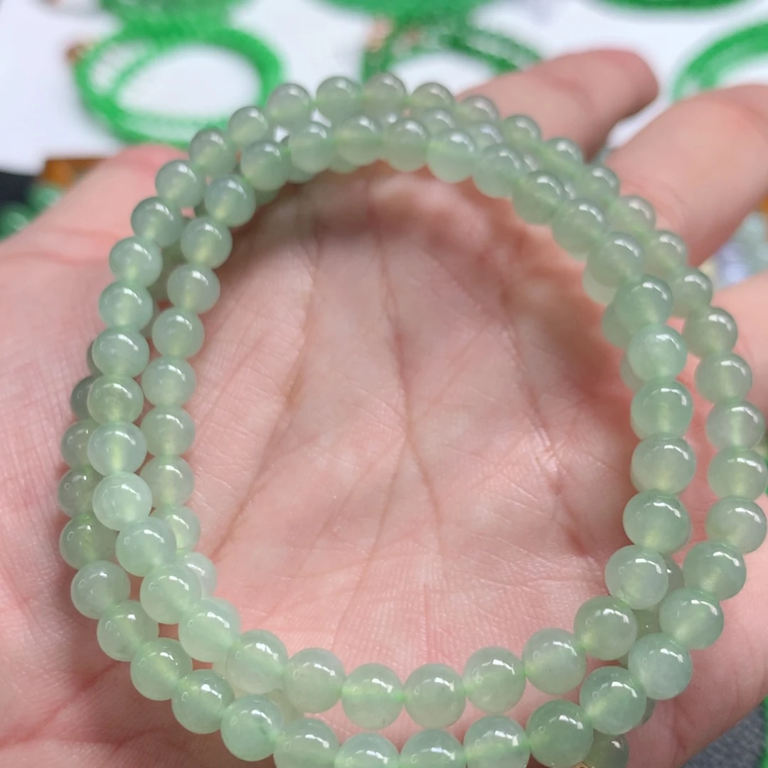 未镶嵌手链翡翠翡翠
