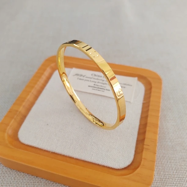 合金手镯 亮面 卡家手镯 经典款