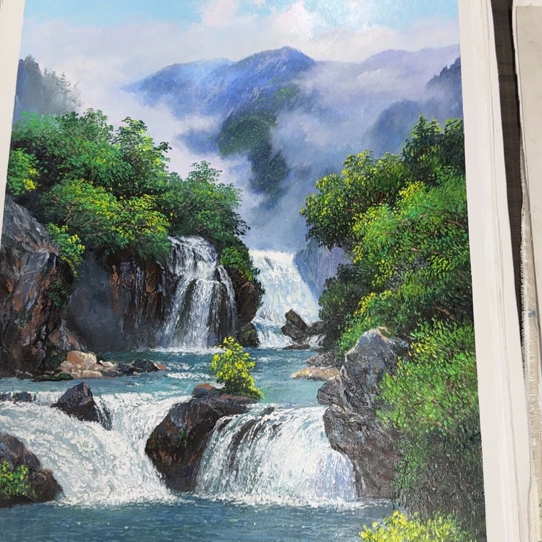 油画加油加油努力加油加油