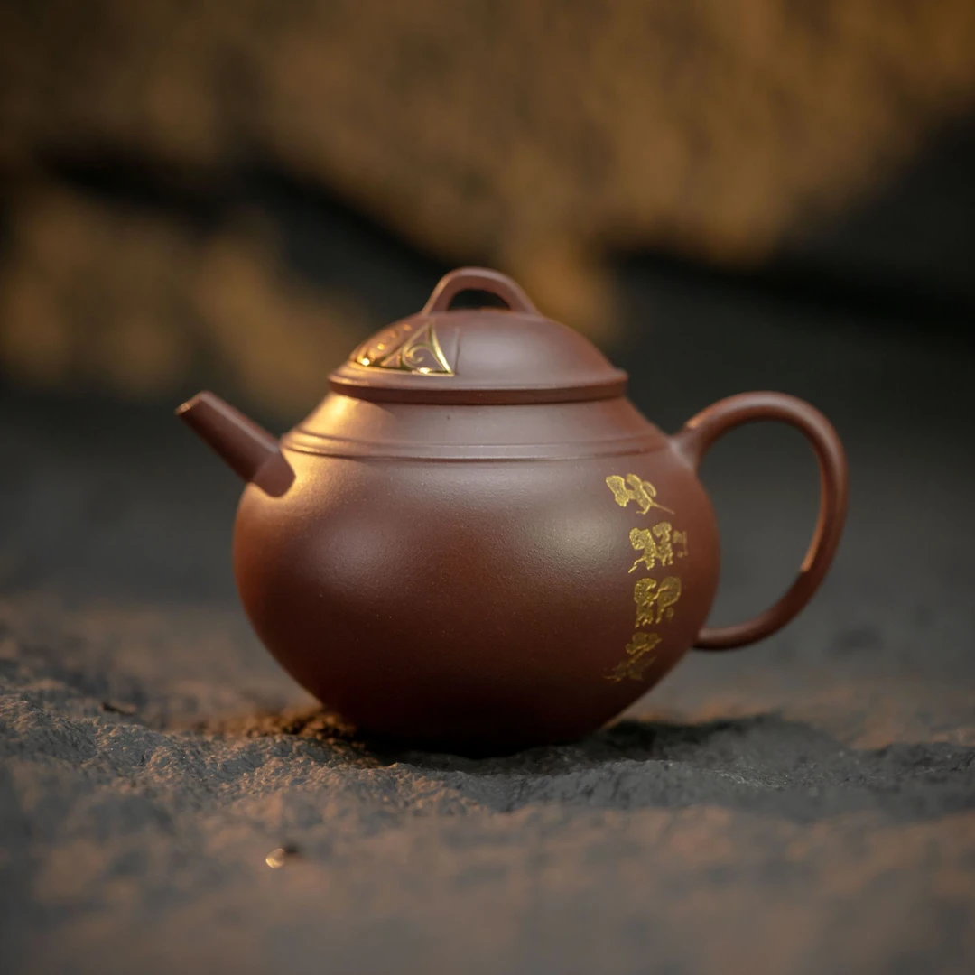 【惊喜宠粉款】葛军陶坊 合作款《知意》紫砂壶自用 高端 送礼 茶具