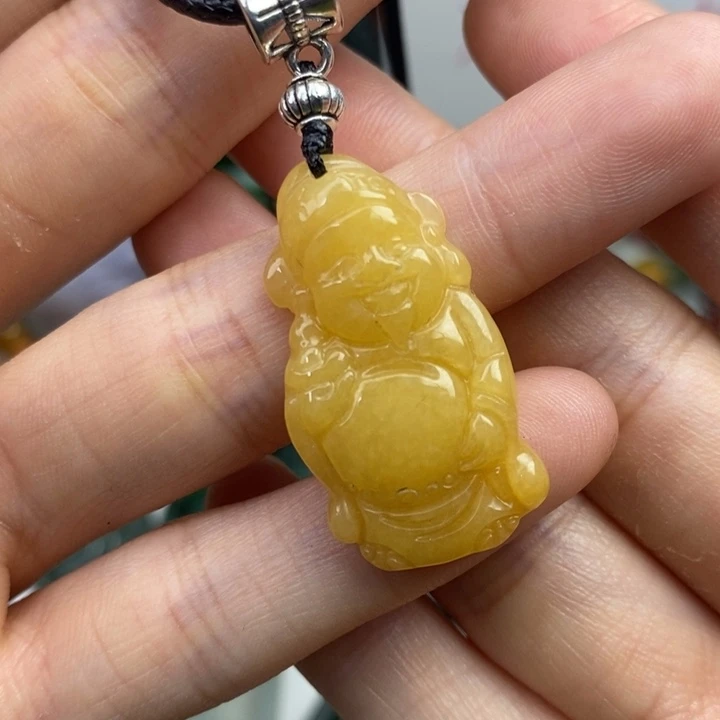 颈饰未镶嵌翡翠吊坠