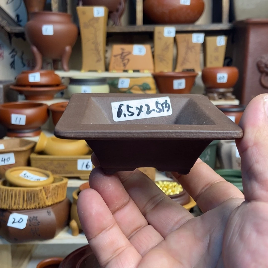 紫砂花盆内口经尺寸