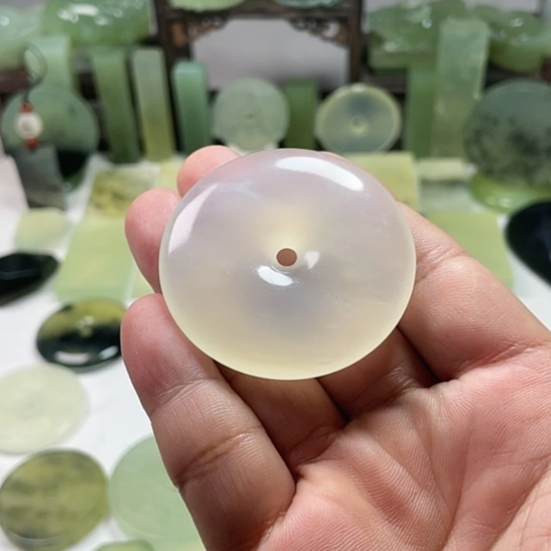 【闪购商品】未镶嵌岫玉挂件李***卒