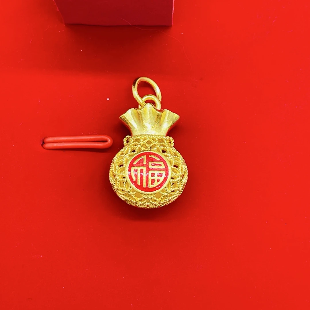 吊坠足银 吊坠足银 福袋吊坠（简约时尚)