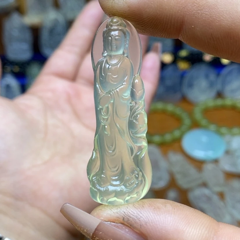 【闪购商品】蛇纹石玉颈饰未镶嵌