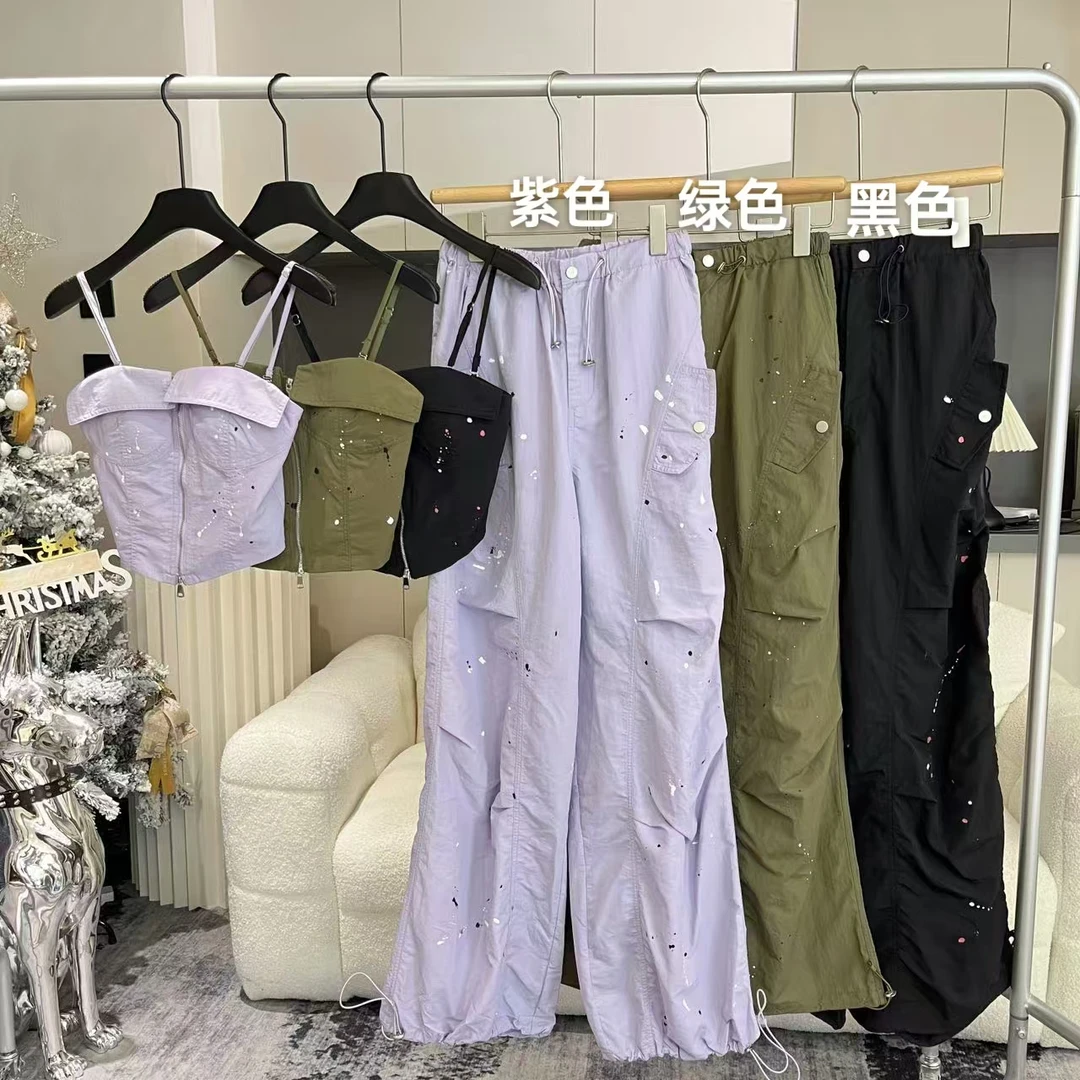 [no退no换]【粉刷匠】工装套装上衣+长裤 有防滑条 后背松紧★51531