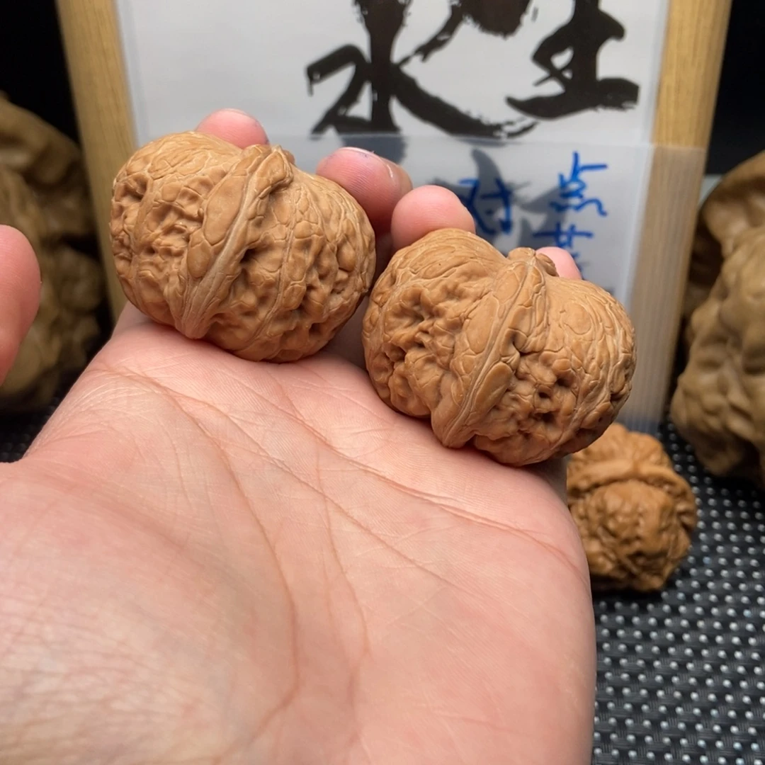 吊坠文玩核桃45全品元宝