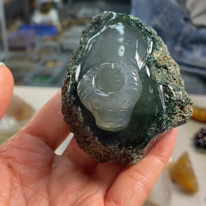 玛瑙/玉髓吊坠(不含链)未镶嵌