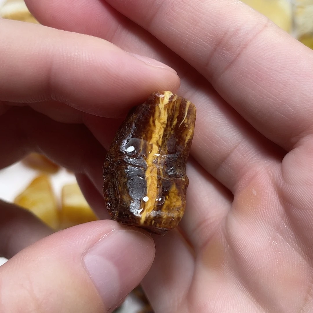 定制琥珀未镶嵌原矿蜜蜡