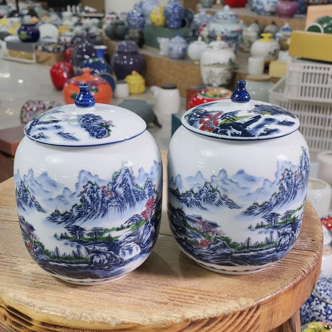 【闪购商品】罐陶瓷茶叶罐密封罐