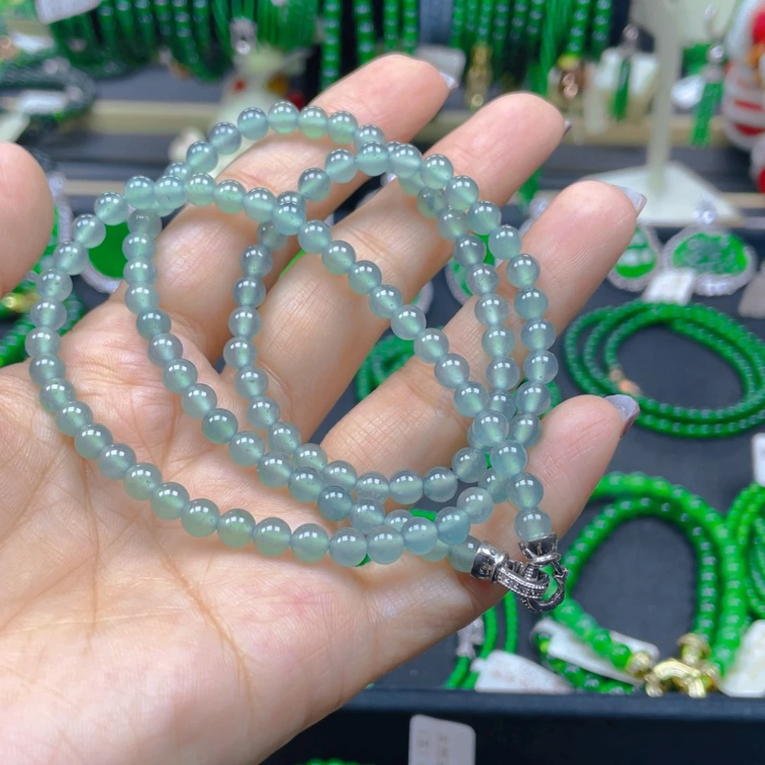 颈饰未镶嵌翡翠项链5