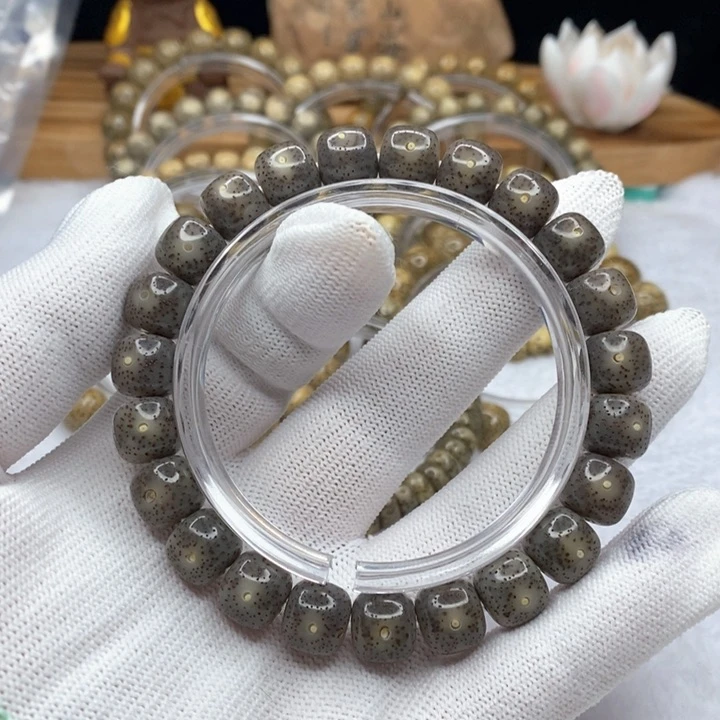 手串星月菩提黑冰a13