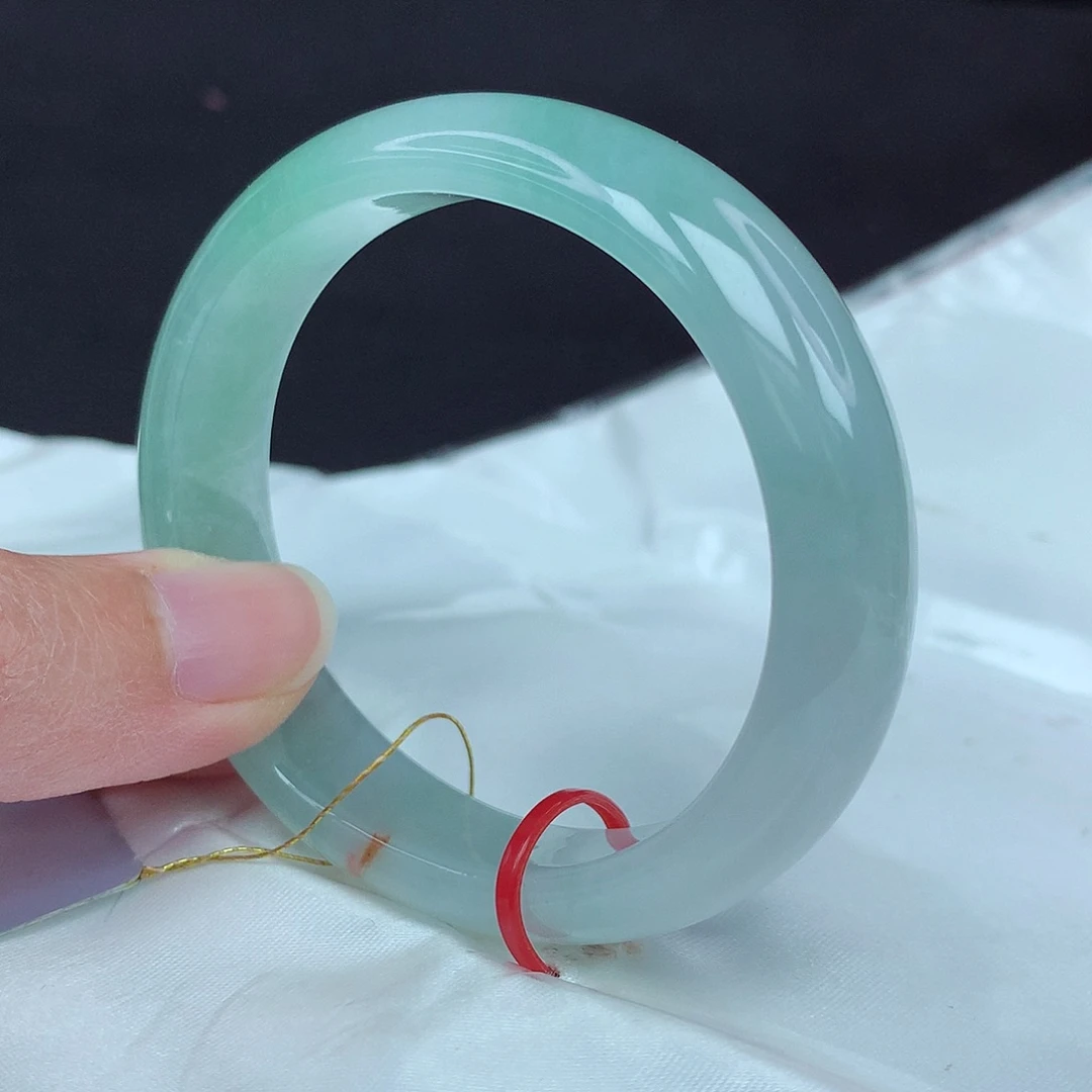 翡翠手镯未镶嵌55圈1549贵妃