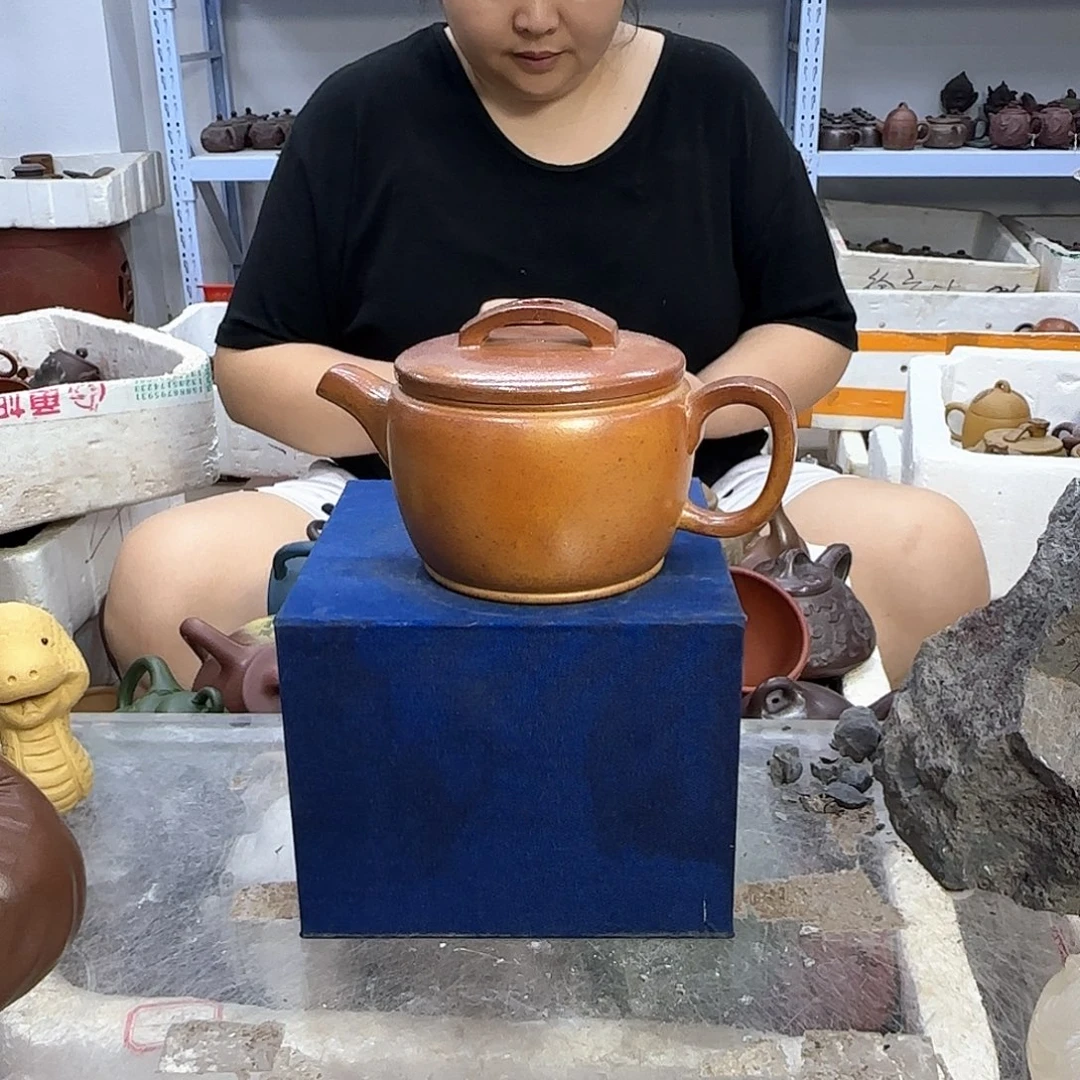 茶壶紫砂宜兴紫砂壶瑕疵处理