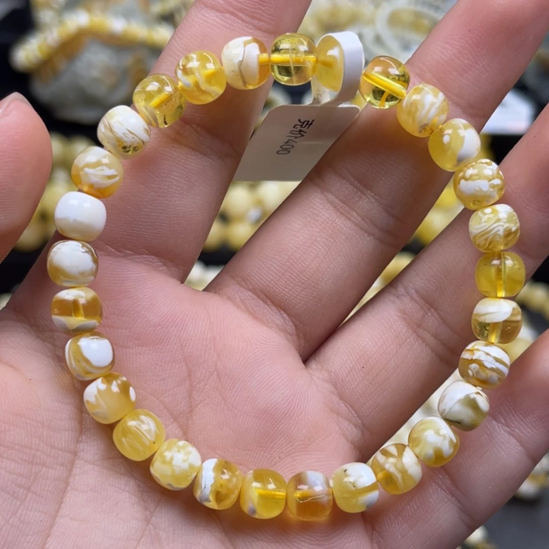 蜜蜡未镶嵌珠宝奇石7m