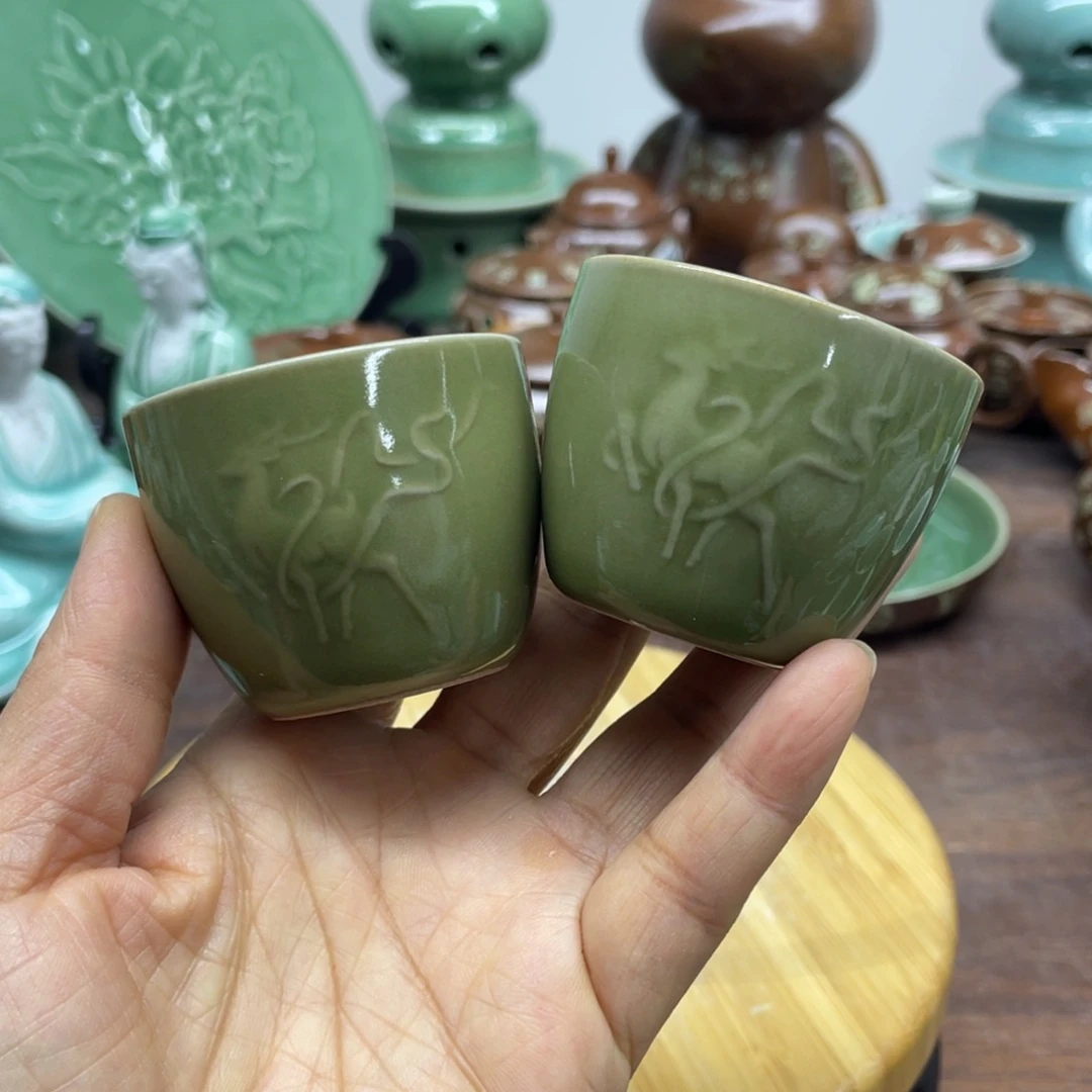 微瑕特价青瓷青瓷