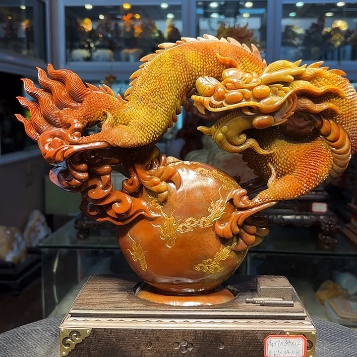 用***6寿山石寿山石雕刻工艺品