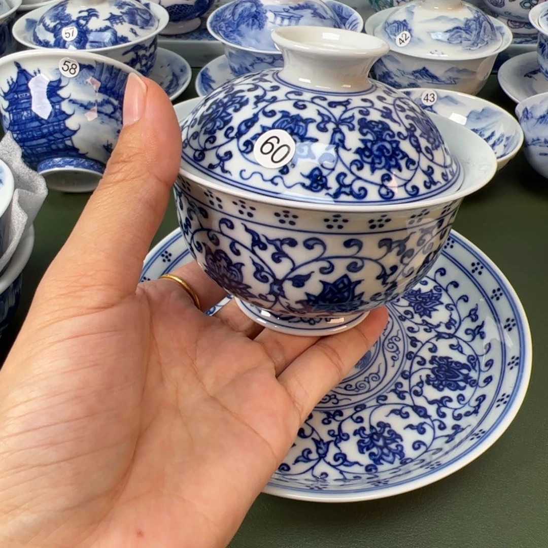 木木景德镇纯手工纯手绘茶具60
