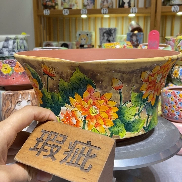 景德镇艺术手绘作品