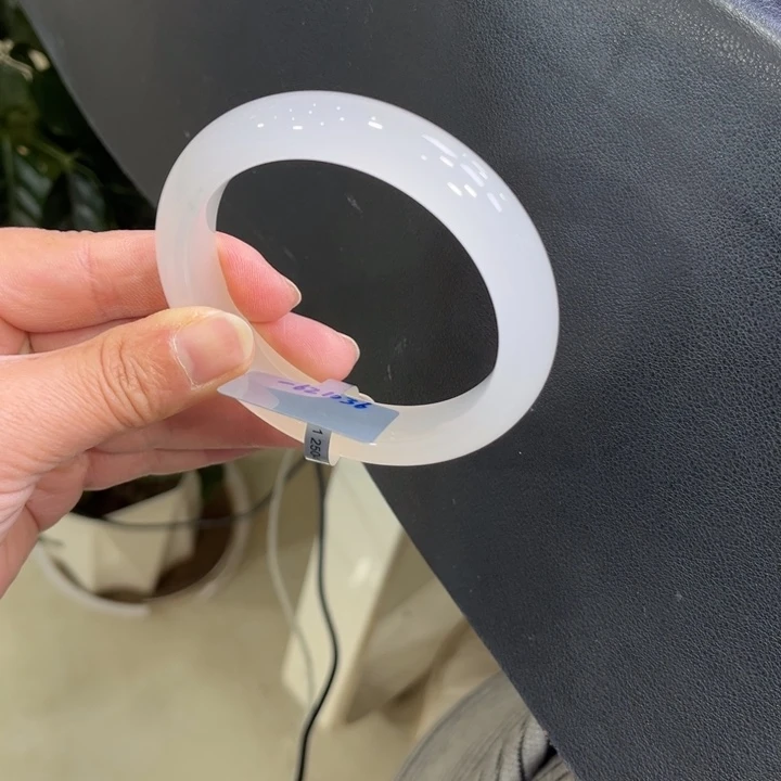 石英质玉（非洲翠）未镶嵌手镯➕小玥58