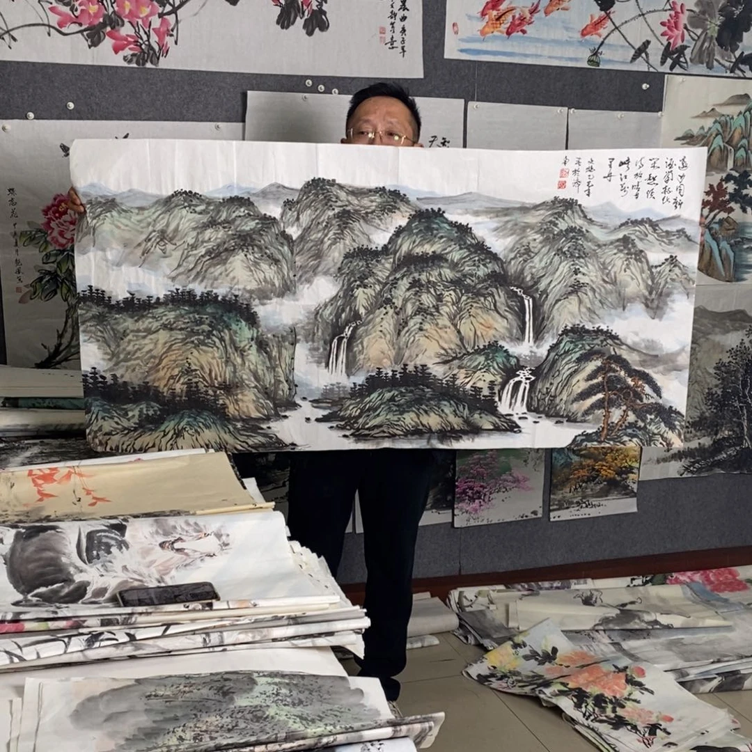 国画手写手绘国画作品60