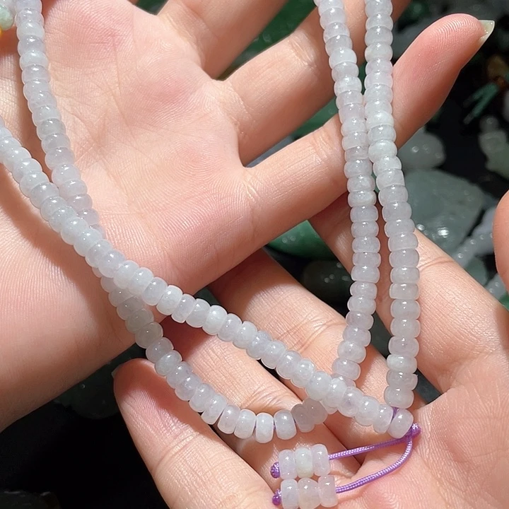 颈饰未镶嵌翡翠绿*薇天