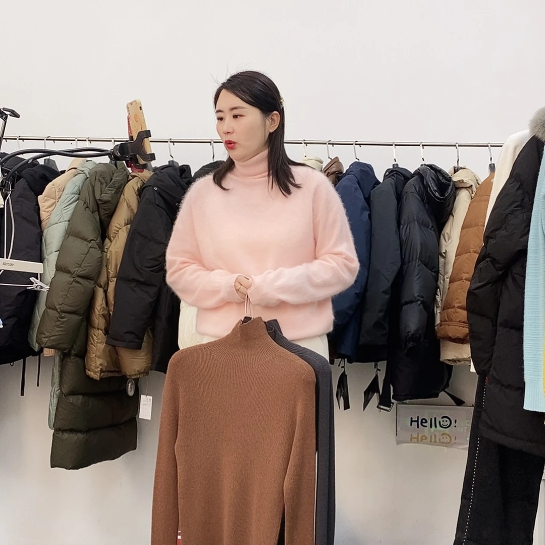 咖色130斤以内针织衫