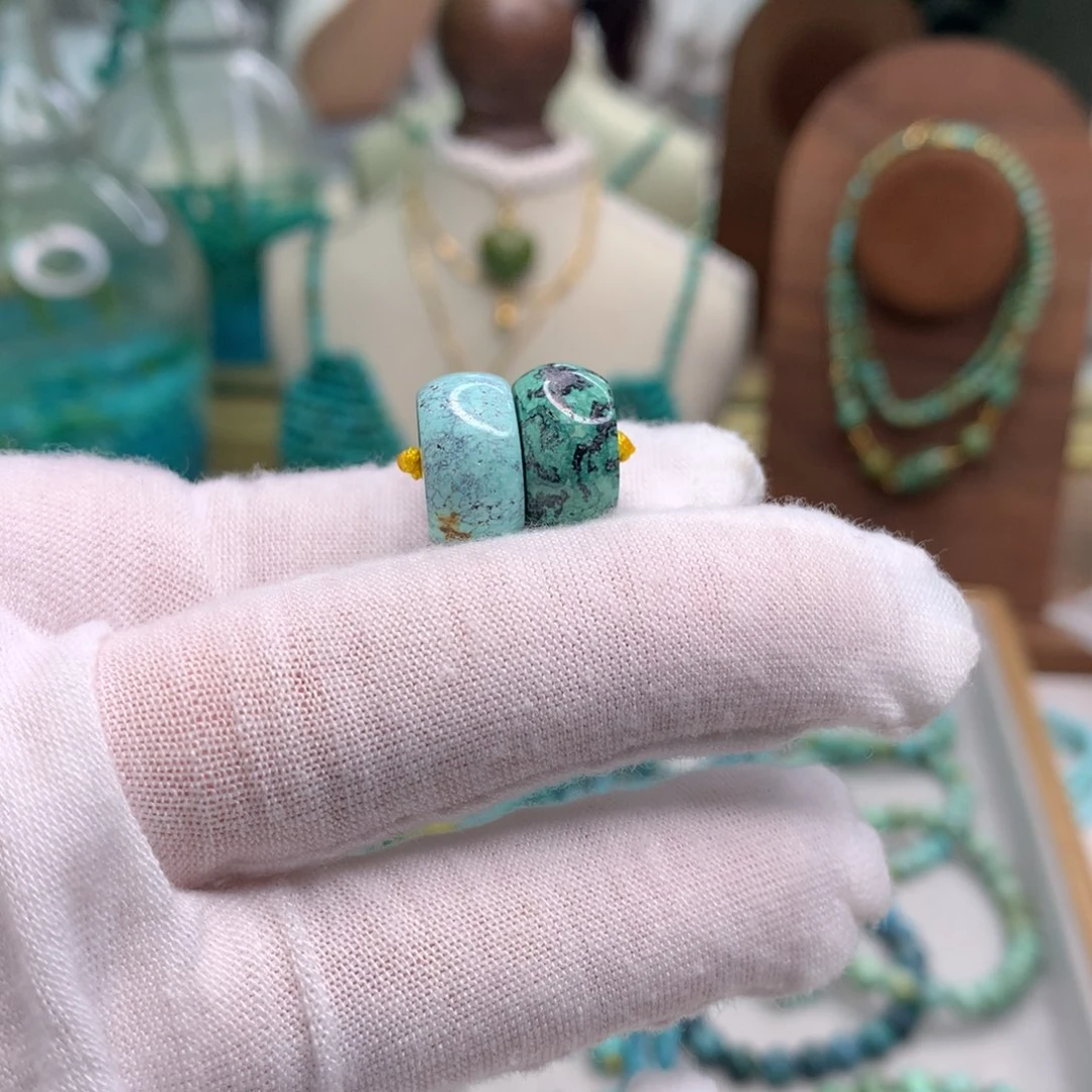 绿松石未镶嵌配饰