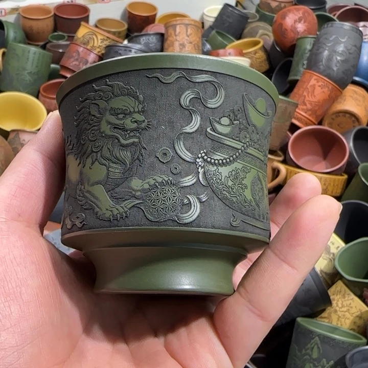 茶杯紫砂全手工制作工艺
