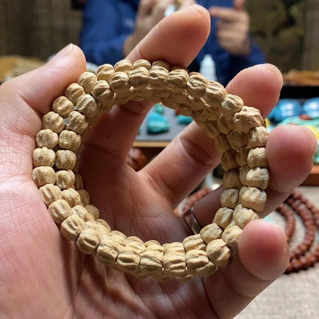 吊坠柏香籽/百香籽热振粉皮莲花多棱顺
