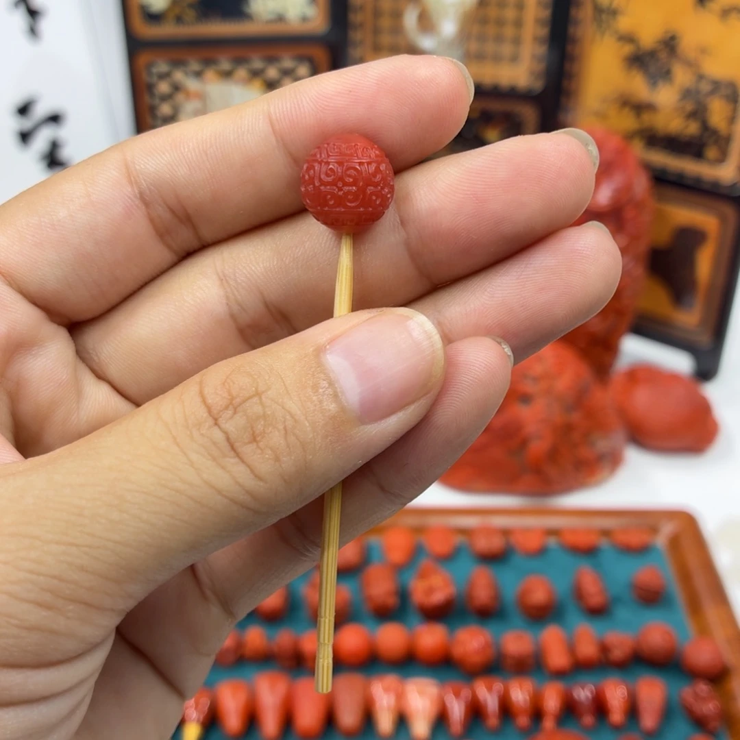 南红玛瑙未镶嵌配饰11.6mm