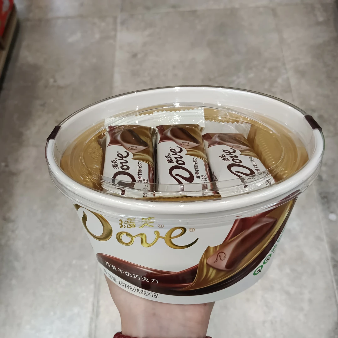 德芙巧克力 碗装